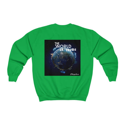 SLEEPLESS WORLD Unisex Heavy Blend™ Crewneck Sweatshirt