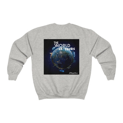 SLEEPLESS WORLD Unisex Heavy Blend™ Crewneck Sweatshirt