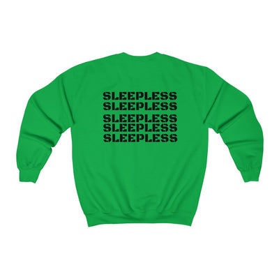 WE UP!  SLEEPLESS Unisex Heavy Blend™ Crewneck Sweatshirt