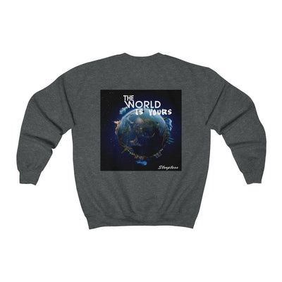 SLEEPLESS WORLD Unisex Heavy Blend™ Crewneck Sweatshirt