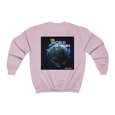 SLEEPLESS WORLD Unisex Heavy Blend™ Crewneck Sweatshirt