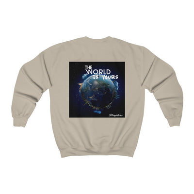 SLEEPLESS WORLD Unisex Heavy Blend™ Crewneck Sweatshirt