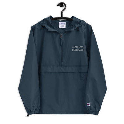 SLEEPLESS Embroidered Champion Packable Jacket