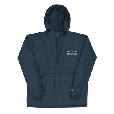 SLEEPLESS Embroidered Champion Packable Jacket